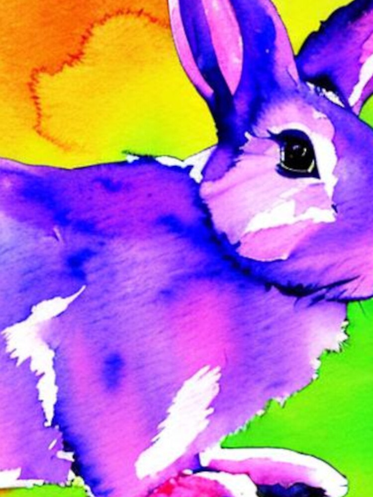 Thumbnail 4 of 4, iPhone Case, Rainbow Rabbit designed and sold by SyphaTechno.
