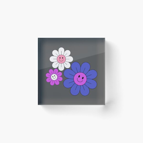 Item preview, Subtle Genderfluid Pride Hippie Flowers designed and sold by everything4eva.