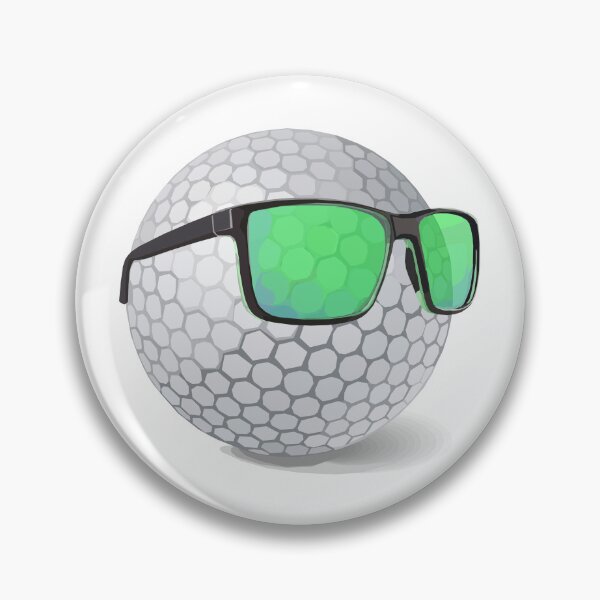 Item preview, Cool Shades Golf Ball designed and sold by donoshop.