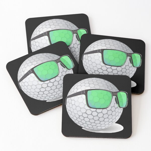 Item preview, Cool Shades Golf Ball designed and sold by donoshop.