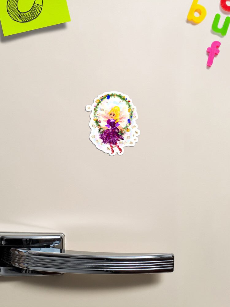 Thumbnail 1 of 3, Magnet, Wista~The Valentine's Wish Fairy designed and sold by FairyBookClub.
