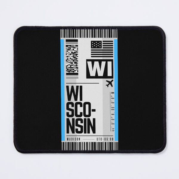 Item preview, WISCONSIN WI - Traveler Tag US Home State of Wisconsin designed and sold by LeddsoDello.