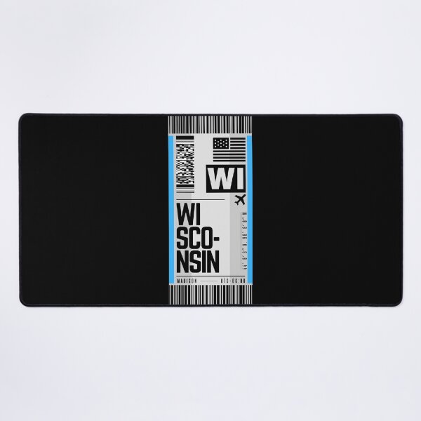 Item preview, WISCONSIN WI - Traveler Tag US Home State of Wisconsin designed and sold by LeddsoDello.