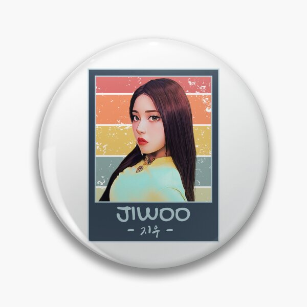 Item preview, NMIXX Jiwoo Retro Animated designed and sold by AliffStudio.