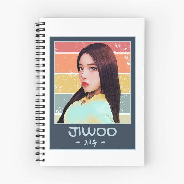 Item preview, NMIXX Jiwoo Retro Animated designed and sold by AliffStudio.