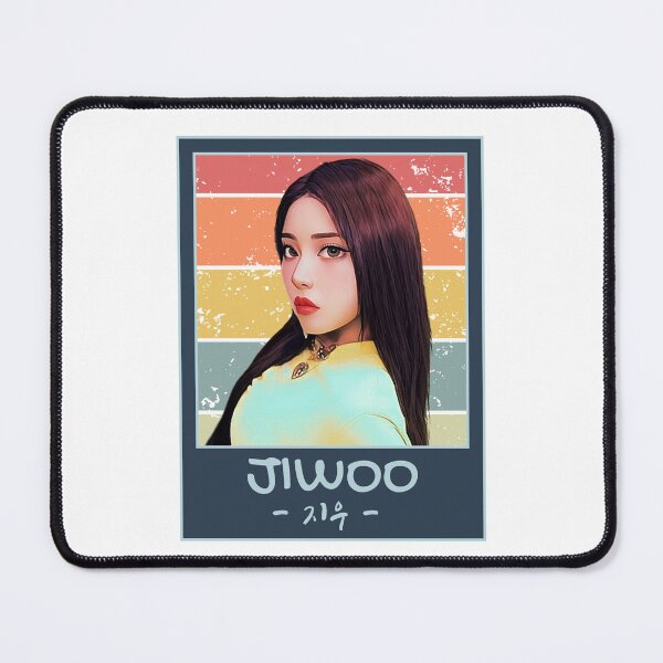 Item preview, NMIXX Jiwoo Retro Animated designed and sold by AliffStudio.