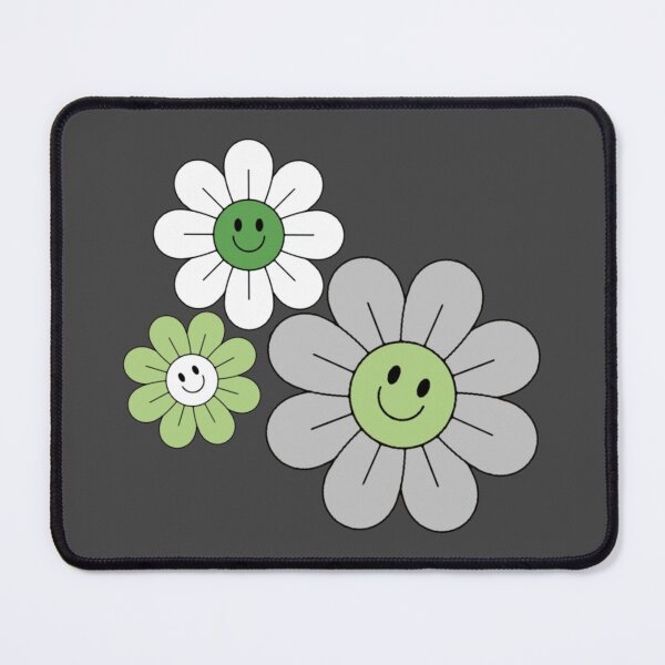 Item preview, Subtle Aromantic Pride Hippie Flowers designed and sold by everything4eva.