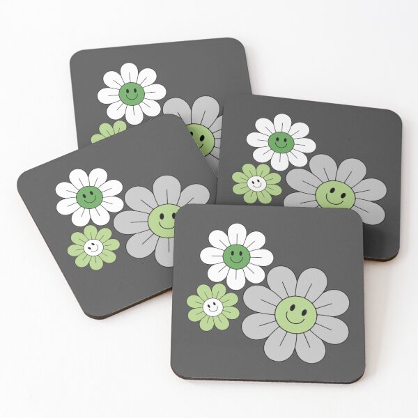 Item preview, Subtle Aromantic Pride Hippie Flowers designed and sold by everything4eva.