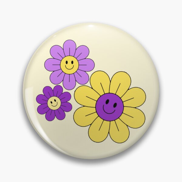 Item preview, Subtle Intersex Pride Hippie Flowers designed and sold by everything4eva.