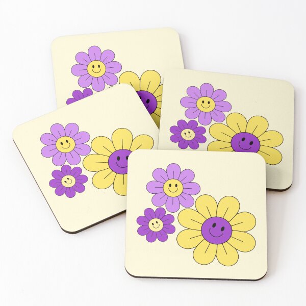 Item preview, Subtle Intersex Pride Hippie Flowers designed and sold by everything4eva.