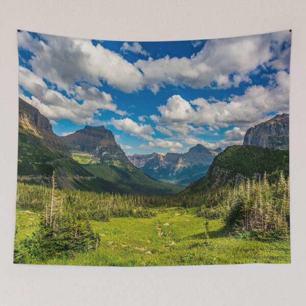 Item preview, Glacier Mountain Meadow designed and sold by Bryan Spellman.