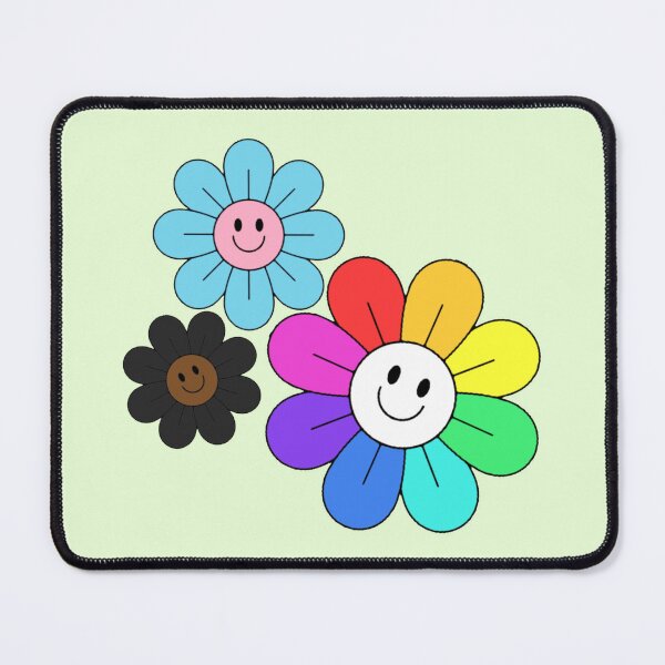 Item preview, Progress Rainbow Pride Hippie Flowers designed and sold by everything4eva.