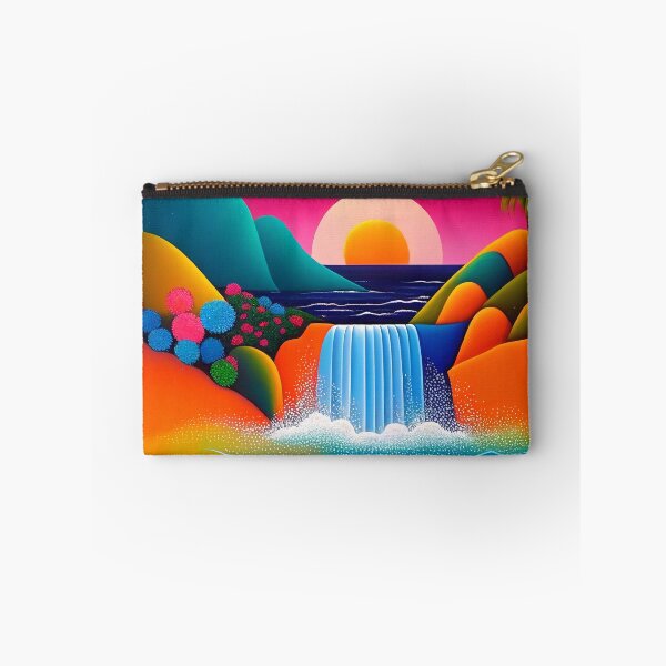 Item preview, Magical Sunset Beach Waterfall, My Happy Place designed and sold by Orianah.