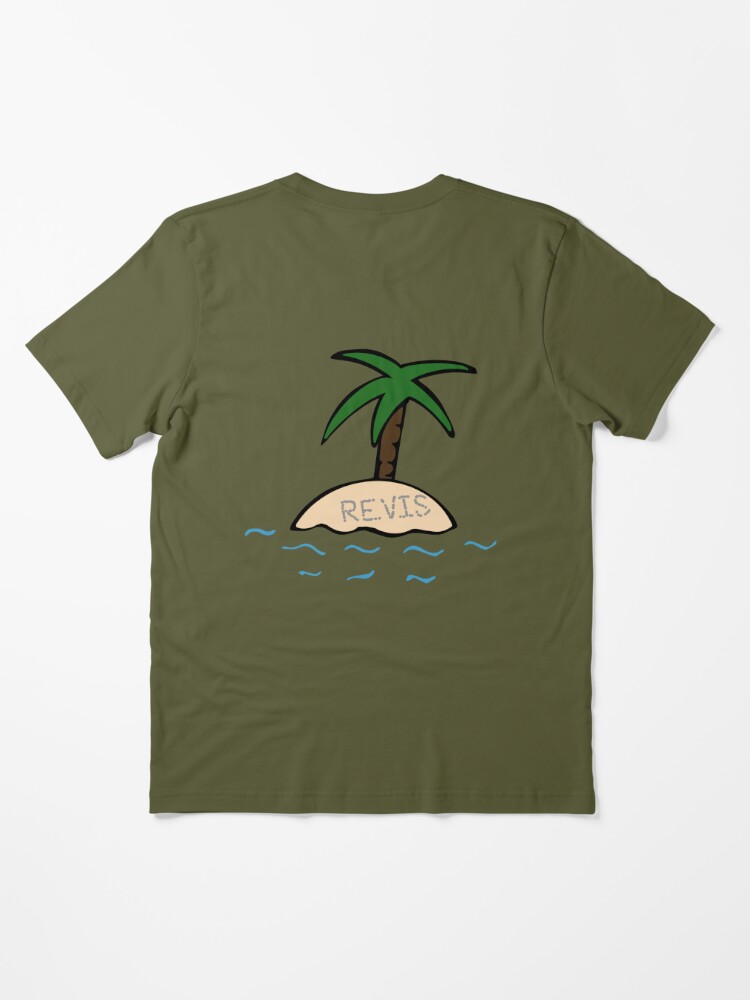 New York Jets Welcome to Revis Island T-Shirt from Homage. | Officially Licensed Vintage NFL Apparel from Homage Pro Shop.