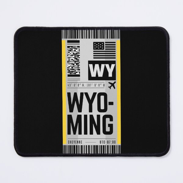 Item preview, WYOMING WY - Traveler Tag US Home State of Wyoming designed and sold by LeddsoDello.