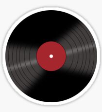 Vinyl Record Sticker