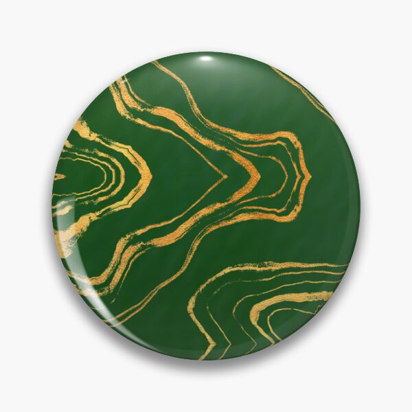 Item preview, Geoda de oro y esmeralda designed and sold by RootsofAtlas.