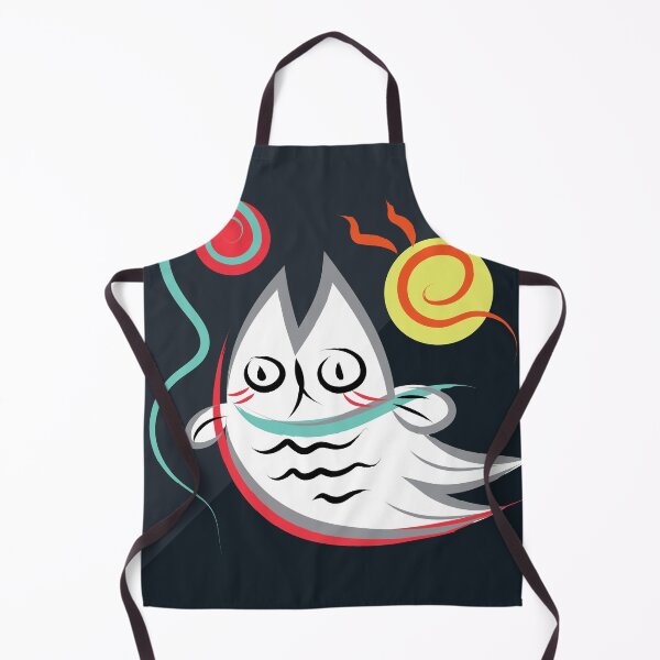 Item preview, fishCAT flying in dark with flash light, turn to see a fish or a cat designed and sold by metadorcreative.