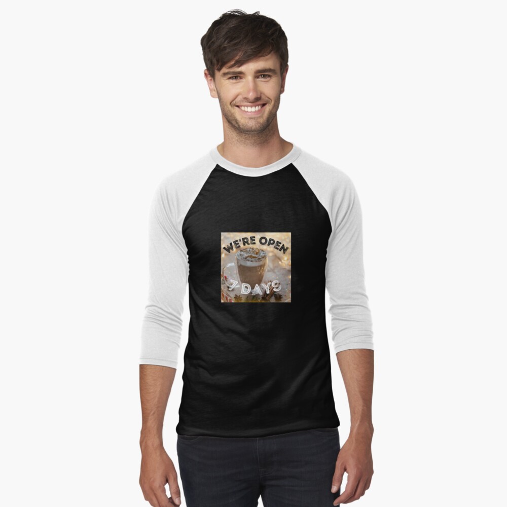Item preview, Baseball ¾ Sleeve T-Shirt designed and sold by PhotoDesignNZ.