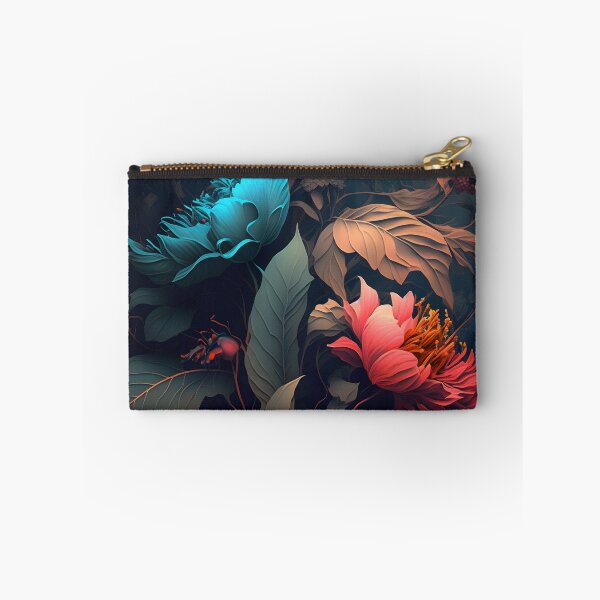 Item preview, Muted and Bold Floral Arrangement designed and sold by MadeByAIStudio.