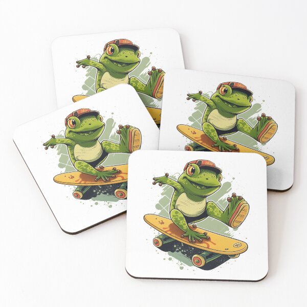 Item preview, Frog On A Skateboard, Skate, Skateboard designed and sold by Skateboard-Art.