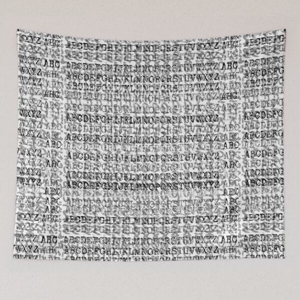 Item preview, Warning Graphic Alphabet Soup designed and sold by ehadams.