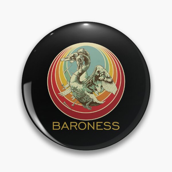 Item preview, Retro Blue Record Baroness Heavy Metal designed and sold by Lucklore.