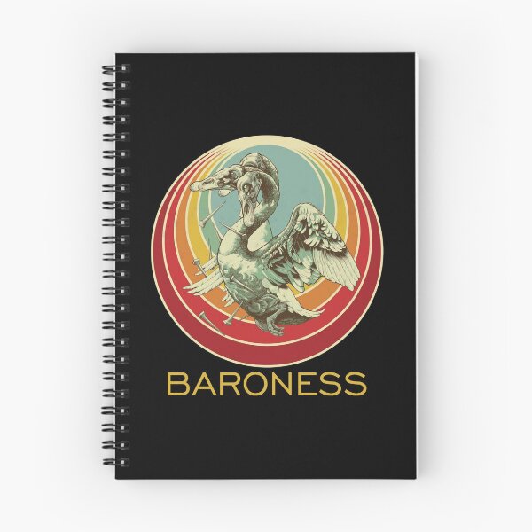 Item preview, Retro Blue Record Baroness Heavy Metal designed and sold by Lucklore.