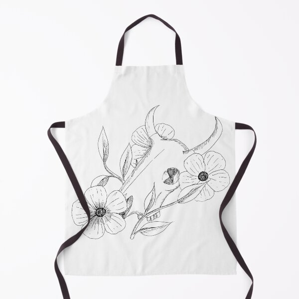Item preview, Cow Skull and Flowers designed and sold by Marian Hayes.