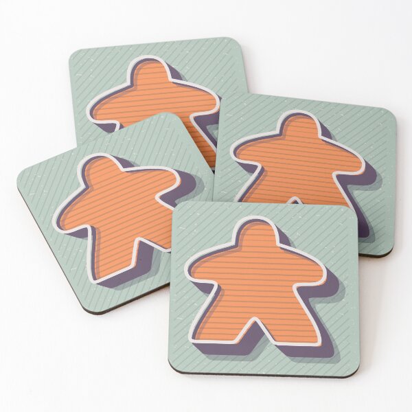 Item preview, Retro Board Game Meeple designed and sold by BeamGeeks.