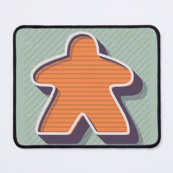 Item preview, Retro Board Game Meeple designed and sold by BeamGeeks.