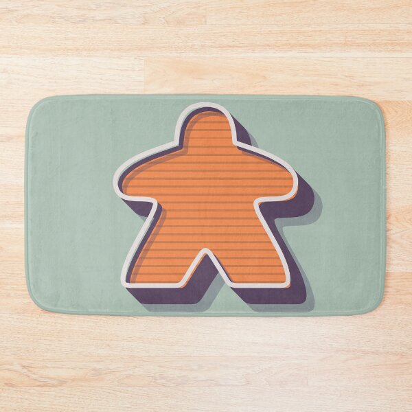 Item preview, Retro Board Game Meeple designed and sold by BeamGeeks.