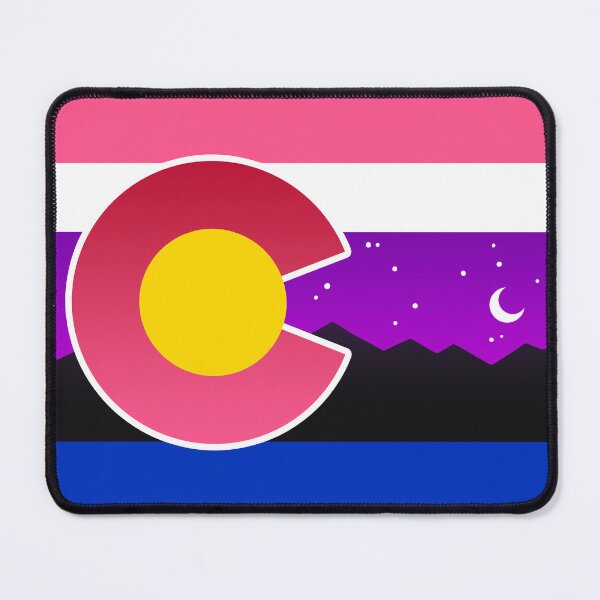 Artikelvorschau, Colorado Genderfluid Pride Flag Denver Parade PrideFest entworfen und verkauft von flannmoriath.