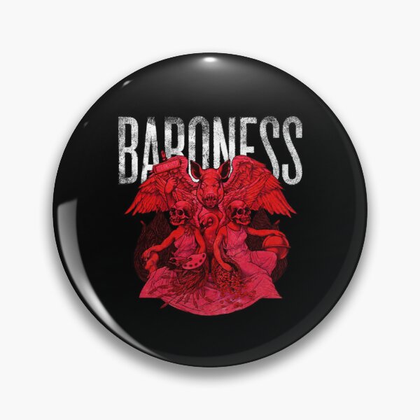 Item preview, The Gnashing Baroness Heavy Metal Gift Fan designed and sold by Lucklore.