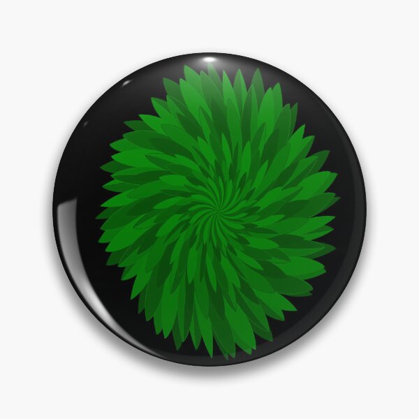 Item preview, Abstract Chrysanthemum Flower #4 - earth green   designed and sold by DaveDanchuk.