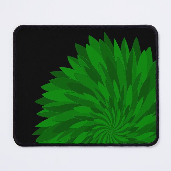 Item preview, Abstract Chrysanthemum Flower #4 - earth green designed and sold by DaveDanchuk.