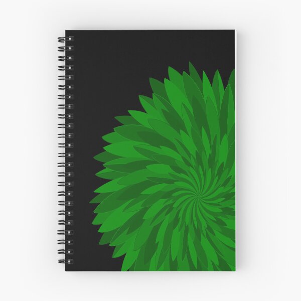 Item preview, Abstract Chrysanthemum Flower #4 - earth green   designed and sold by DaveDanchuk.