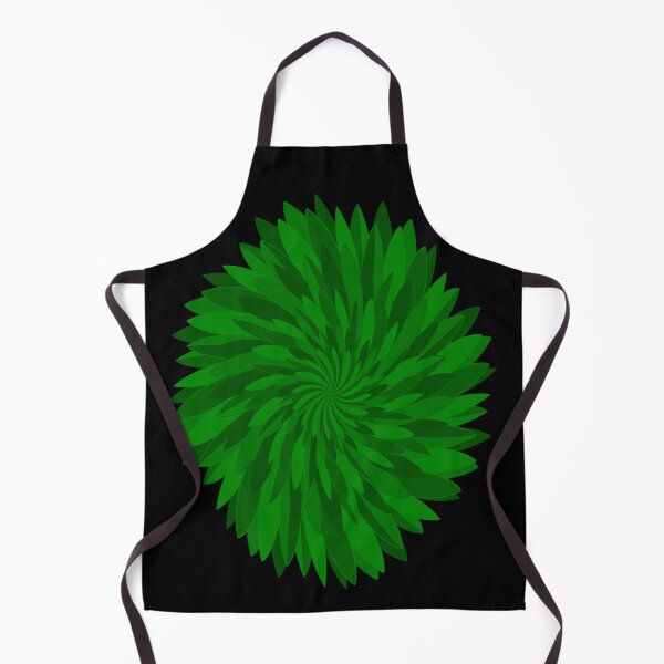 Item preview, Abstract Chrysanthemum Flower #4 - earth green designed and sold by DaveDanchuk.