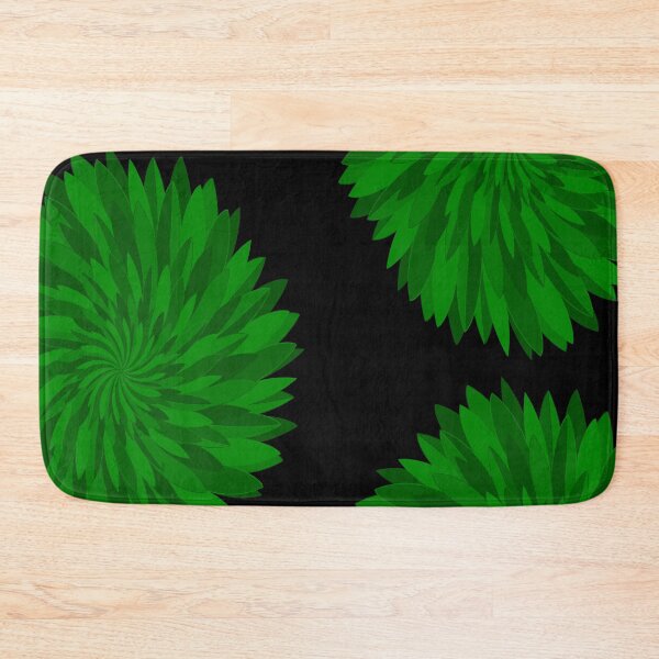Item preview, Abstract Chrysanthemum Flower #4 - earth green   designed and sold by DaveDanchuk.