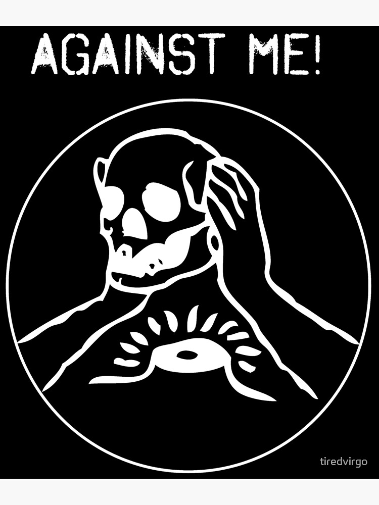 Against Me Greeting Card By Tiredvirgo Redbubble