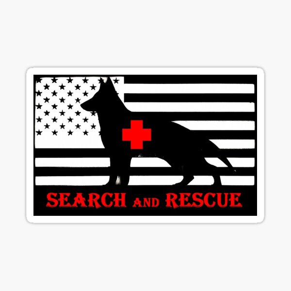 specialized search dogs sticker