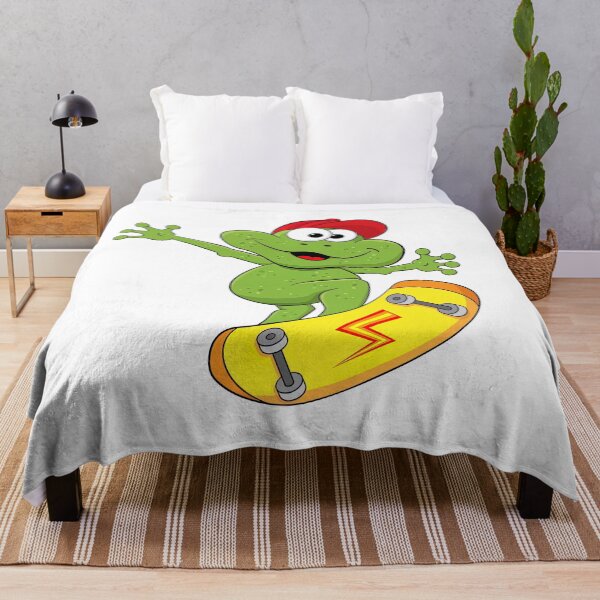 Item preview, Frog On A Skateboard, Skate, Skateboard designed and sold by Skateboard-Art.