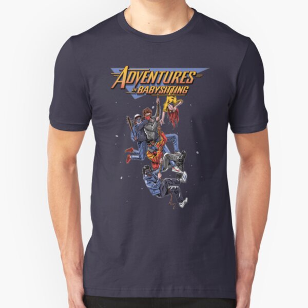 Steve's Adventure In Babysitting Slim Fit T-Shirt