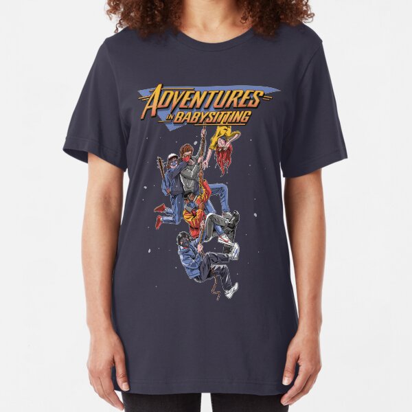 Steve's Adventure In Babysitting Slim Fit T-Shirt