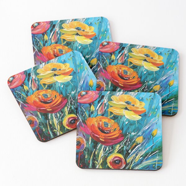 Item preview, Ranunculus Oil Painting designed and sold by jillcrawford.