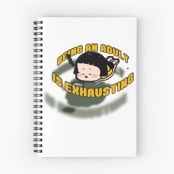 Item preview, Being An Adult Is Exhausting designed and sold by blackout12.