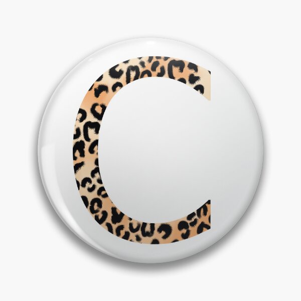 Item preview, C Cheetah Monogram designed and sold by Daily Miracles.