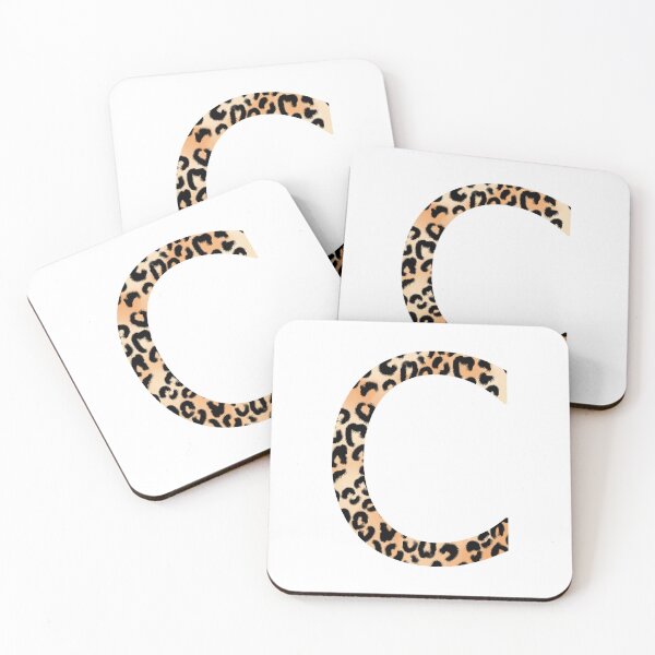 Item preview, C Cheetah Monogram designed and sold by Daily Miracles.
