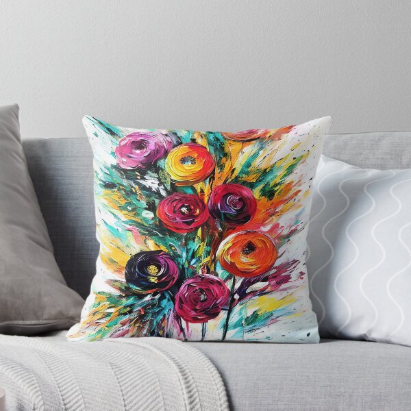 Item preview, Colorful Ranunculus Splash Painting designed and sold by jillcrawford.