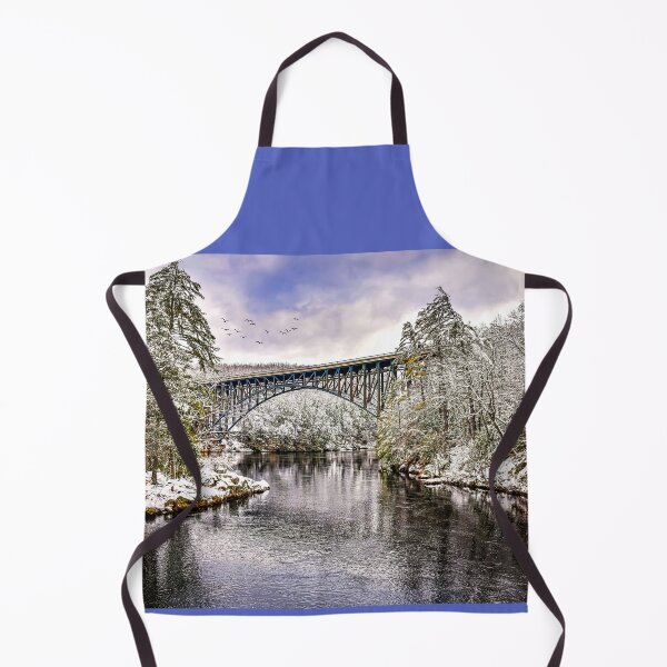 Item preview, The French King Bridge in Winter designed and sold by Mitchell Grosky.